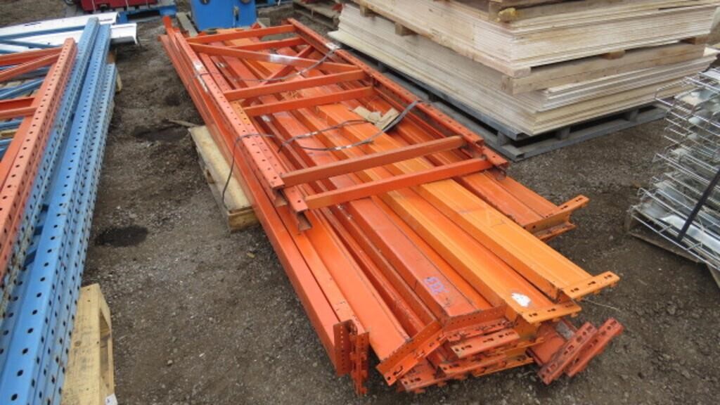 16 Misc Pallet Racking Uprights and Beams