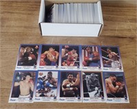 Box of Vintage Boxing Cards