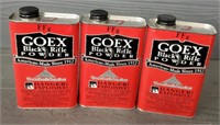 (3) Cans of FFg Goex Black Rifle Powder