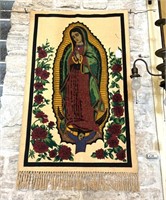 Our Lady Of Guadalupe Tapestry 30" x 52"
