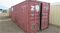 2001 Used 20ft Standard Steel Storage Container W/