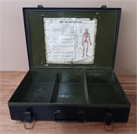Metal Military First Aid Box