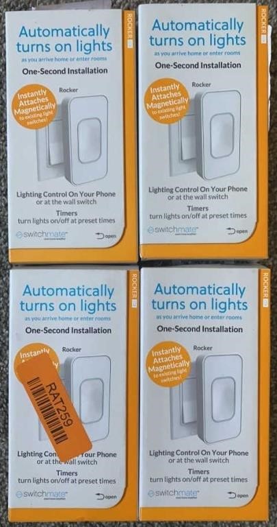 (4) Smart Light Switches
