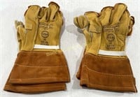 (2) NEW Kunz Glove Co Sz 11.5 Buckskin Gloves