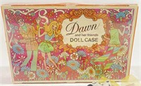 1971 Dawn & Her Friends Doll Case & Accessories
