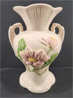 Vintage Pink Hull Art Floral 6.5" Vase