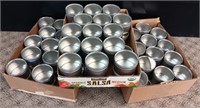 (3) Boxes Of Small Aluminum Containers w/Lids