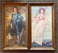 ‘Pinkie’ and ‘Blue Boy’ Framed Prints