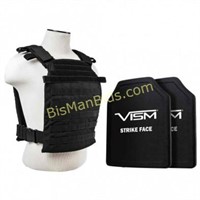 VISM Fast Plate Carrier w/10"X12' Level III+ PE S