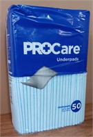 (50) Pack ProCare Underpads