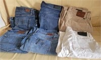F - 6 PAIR OF JEANS (G77)