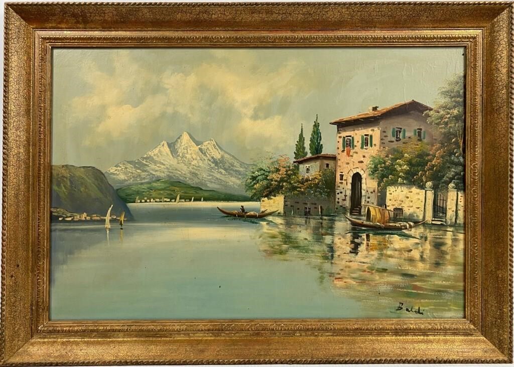 Mid Century European Landscape Painting