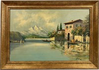 Mid Century European Landscape Painting