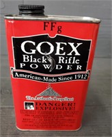 Can of FFg Goex Black Rifle Powder