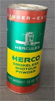 Hercules Herco Smokeless Shotgun Powder