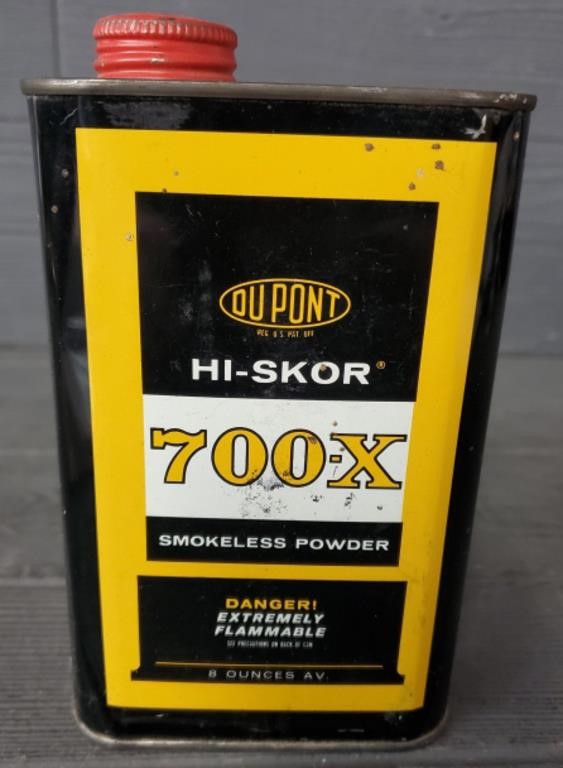 Can of Du Pont HI Skor Smokeless Powder