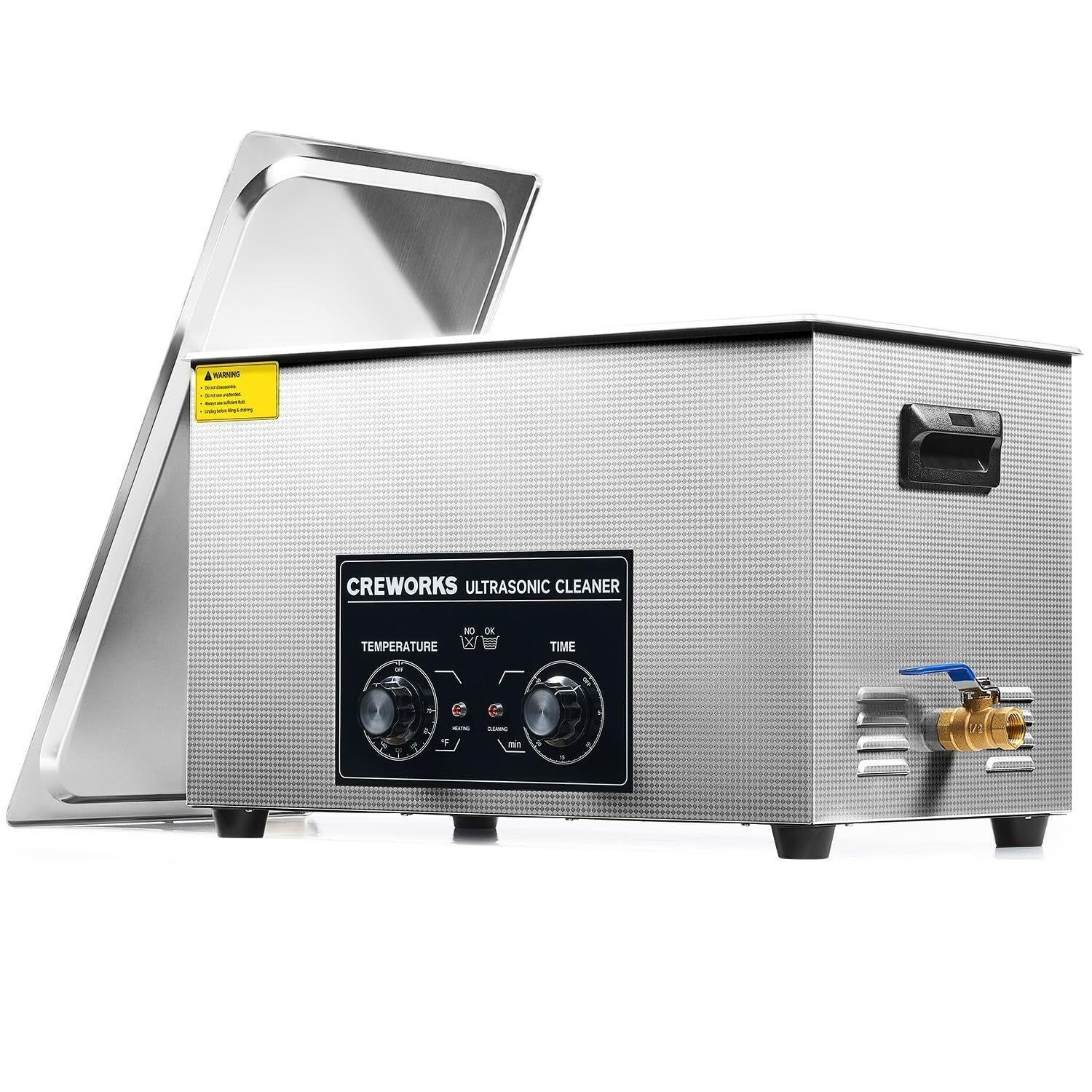 (used/dirty) CREWORKS 600W Ultrasonic Cleaner