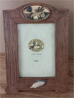 3"x5" Picture Frame With Mallard Drake Accent