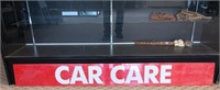 Large, Red Car Care Sign