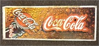 Vintage Vivela Spanish Coca-Cola Metal Sign
