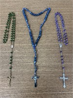 (3) Religious Rosaries