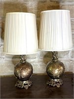 Pair of Vintage Lamps 29”