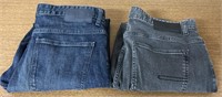 (2) Calvin Klein 34 x 30 Straight Jeans