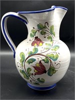 Bistro Italy Pottery Pitcher 9.5”