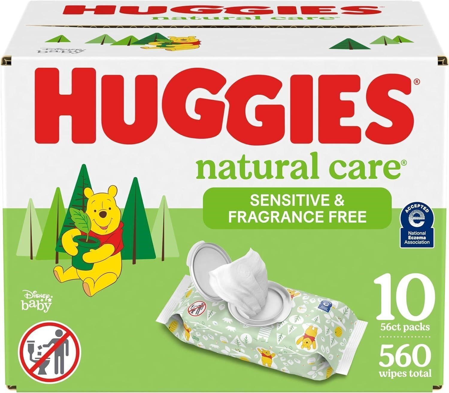 Huggies Natural Care Sensitive Baby Wipes