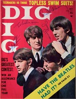 All About The Beatles signed magazine