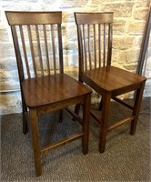 (2) Dining Chairs 24” Seat Height