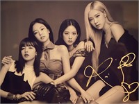 Blackpink Rosé signed photo. 8x10 inches