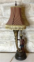 Figural Table Lamp 29”