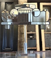 Car Shaped Mirror on Stand 27” x 28”