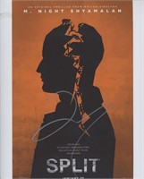 Split signed mini movie poster