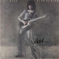 Jeff Beck signed Blow By Blow album