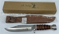 Elk Ridge Fixed Blade Hunter Bowie Knife w/