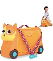 RIDE ON CAT SUITCASE/TOY FOR TODDLERS (EYES LIGHT