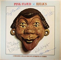 Pink Floyd signed Relics album