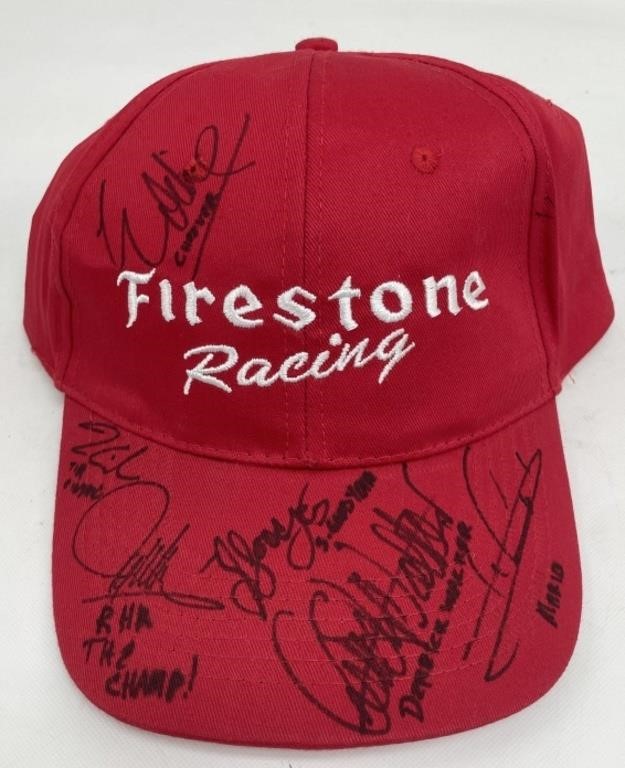 Firestone Racing Indy 500 Signed Hat