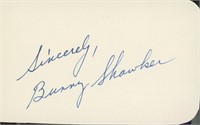 Bunny Shawker signature cut