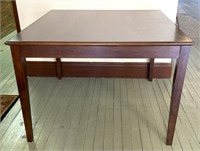 Tall Wood Dining Table 52” x 52” x 36”