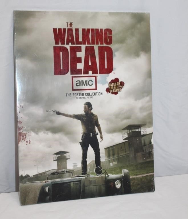 NEW THE WALKING DEAD POSTER COLLECTION BOOK
