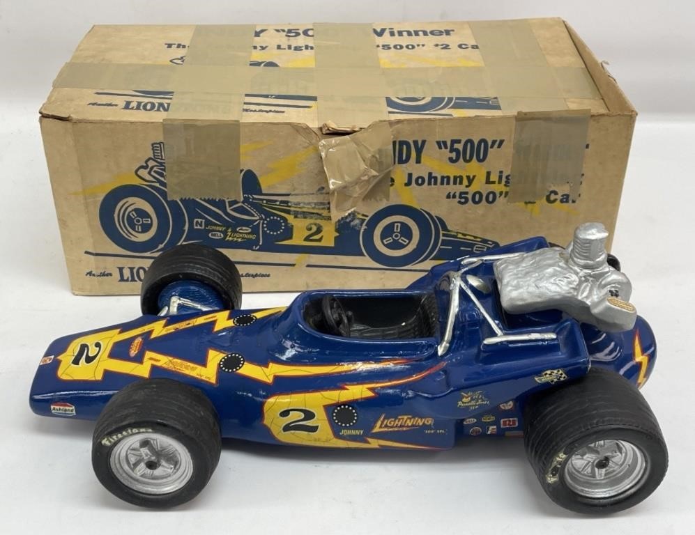 Vintage Indy 500 Johnny Lightning No.2 Lionstine