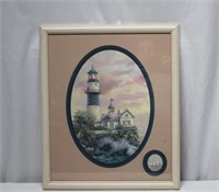 VINTAGE LIGHTHOUSE PRINT