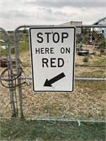STOP HERE ON RED SIGN