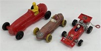 Lot Of Vintage Race Car Toys
