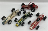 Lot Of Vintage Built Indy / Dirt Racer Model