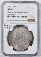 1901-O  Morgan Dollar   NGC MS-62