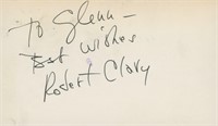 Robert Clary signature cut